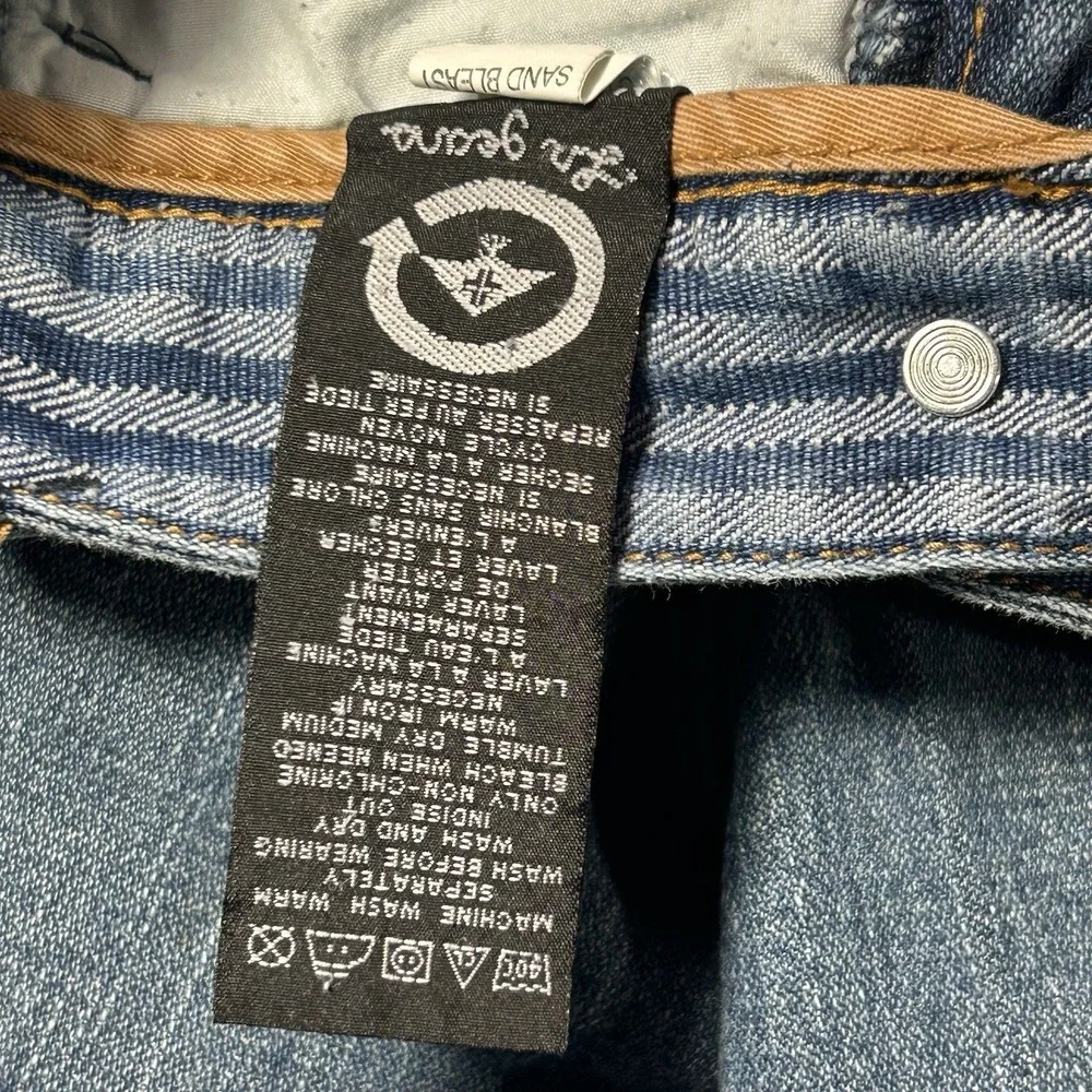 LRG Jeans Mens Measured 46x34 Baggy Wide Leg Blue Denim Streetwear Y2K